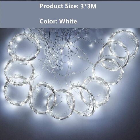 10x10ft Champagne Sheer Backdrop Curtains with Lights for Parties, Wrinkle Resistant Backdrop Curtain for Baby Shower Birthday Wedding Photo, 2 Pack 5x10FT Curtains in Kuwait
