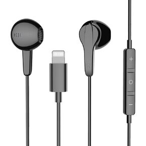 Earphones with Lightning Connector, MFi Certified Wired Earphones with Microphone and Volume Control, Compatible with iPhone 13/12/11 Pro Max/Xs Max/XR/X/7/8 Plus in Kuwait
