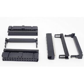PC Accessories - Connectors Pro 30-Pack 2X13 26P 2.54mm 0.1" Pitch Dual Rows IDC Sockets for Standard Flat Ribbon Cable, 26 Pins FC Female Connector 30-PK in Kuwait