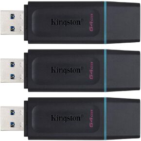 Kingston 64GB DataTraveler Exodia Flash Drive - DTX/64GB (3 Pack) in Kuwait