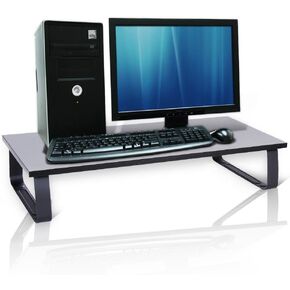 حامل كمبيوتر محمول من Pyle - شاشة مكتب محمولة مضادة للانزلاق مقاس 4.7 بوصة أو رافعة محطة عمل مكتب الكمبيوتر مع تصميم صينية مريحة ومحاذاة مستوى موحد لأجهزة الكمبيوتر الشخصية أو المكتب (PDRIS01) in Kuwait