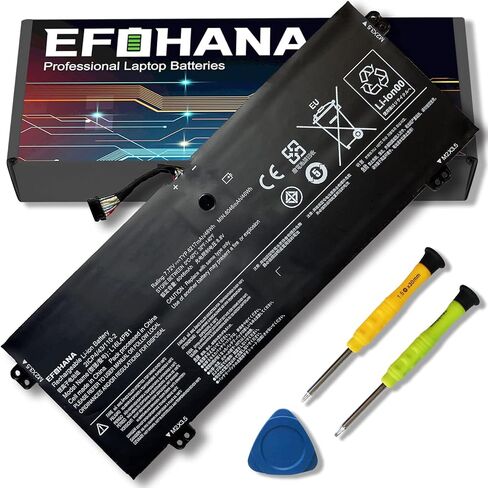 استبدال بطارية الكمبيوتر المحمول EFOHANA L16L4PB1 L16C4PB1 لجهاز ideapad Yoga 720-13IKB 730-13IKB Yoga 730-13IWL Series Notebook 5B10M52738 5B10M52739 L16M4PB1 5B10M52740 7.72V 48Wh 6217mAh 4 خلايا in Saudi Arabia