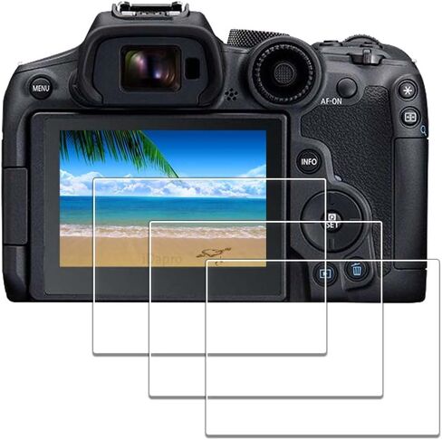 Screen Protector for Canon EOS R7 [3 Pack] ，iDaPro Tempered Glass Easy Installation in Saudi Arabia