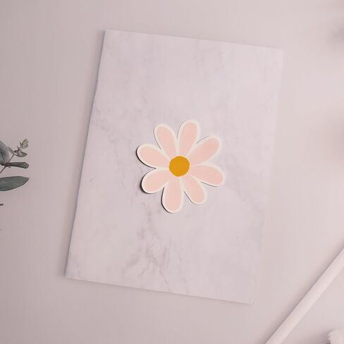 ZURRAM 3PCS Flower 3" Sticker, Vinyl Waterproof Daisy Sticker Decal 3 Inches for Laptop Water Bottle Hydro Flask in Kuwait