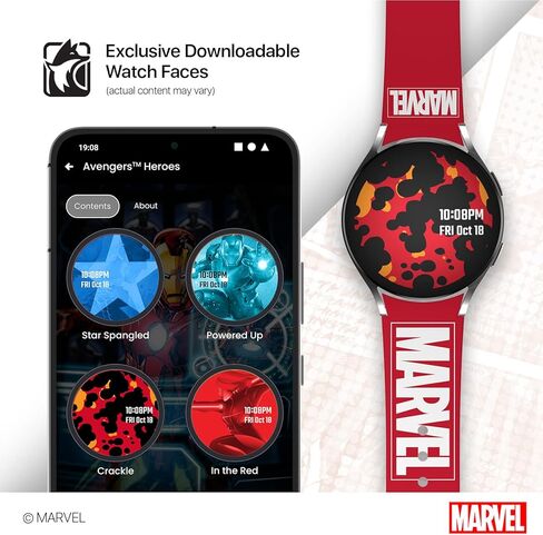 MARVEL - Samsung & Android Smartwatch Band – Officially Licensed (watch not included) in Kuwait