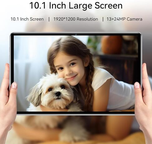 Echoamo Tablet 10 inch Android Tablets, Android 13 Tablet Octa-Core Processor 256GB Storage Tablet Computer, 8GB RAM, 24MP Camera, Long Battery Life 8000mAh (Green) in Kuwait