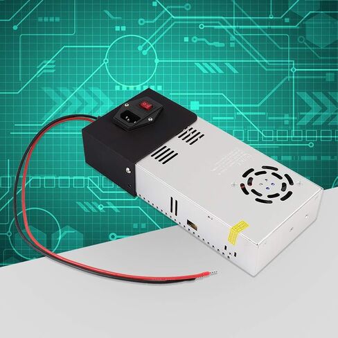 مزود طاقة منظم للطابعة ثلاثية الأبعاد لـ Ender-3 3PRO DC24V/15A مخرج AC110V/240V، مصدر طاقة منظم للطابعة مع حماية من التحميل الزائد وحماية من الجهد الزائد. in Saudi Arabia