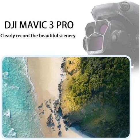 Coyktonty Filter Lens Protection Filter Set For DJI Mavic 3 Pro , Mavic 3 Pro Accessories (UV) in Saudi Arabia