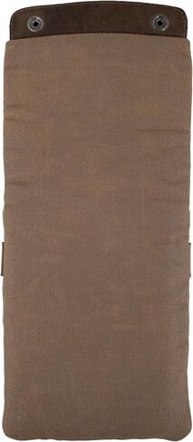 Hide & Drink, Vintage Sleeve Compatible with Magic Keyboard and Trackpad Handmade from Waxed Canvas and Full Grain Leather - Fatigue in Saudi Arabia