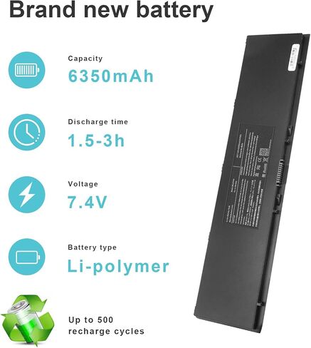 بطارية الكمبيوتر المحمول TREE.NB E7440 لجهاز DELL Latitude 14 7000 E7440 Touch، وDell Latitude E7450 Dell Latitude E7420 بطارية 7.4 فولت 6350 مللي أمبير/47 وات في الساعة in Kuwait