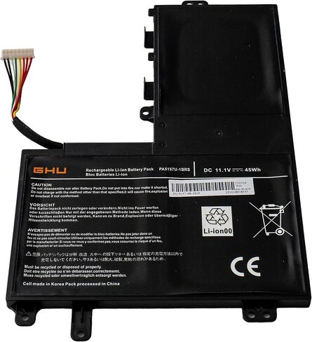 بطارية GHU الجديدة PA5157U-1BRS متوافقة مع توشيبا ستالايت U940 E45T E45T-A4100 E45T-A4200 E55 E55T-A5320 E55T-A5114 P000577250 in Saudi Arabia