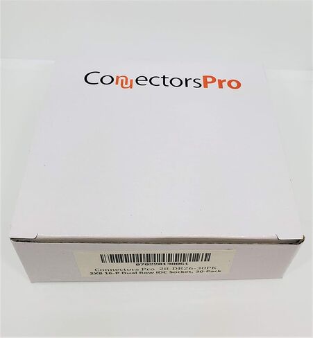 اكسسوارات الكمبيوتر - موصلات Pro 30 حزمة 2X13 26P 2.54 مم مقابس IDC ذات الصفوف المزدوجة لكابل الشريط المسطح، 26 دبوس موصل أنثى FC in Saudi Arabia