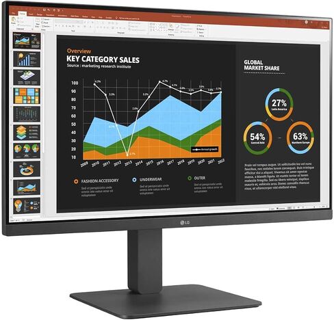 شاشات LG 27BR750C-C Full HD IPS مع كاميرا ويب مدمجة عالية الدقة - ضمان لمدة 3 سنوات in Saudi Arabia