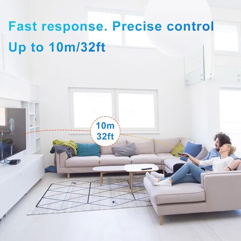 جهاز التحكم عن بعد للتلفزيون العالمي لتلفزيون Roku، لجهاز TCL Hisense Onn Sanyo Philips Sharp JVC Hitachi Element Roku TV Remote، جهاز التحكم عن بعد للتلفزيون مع Netflix Sling Hulu Vudu Starz Amazon HBONOW YouTube Buttons مع البطاريات in Kuwait