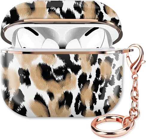 ZEKICE Airpod Pro 2 Case Cute Airpod Pro 2nd Generation Cover Protective Shockproof Hard Cover Shell with Rose Gold Keychain Buds Case for Girl Women Men (Luxury Kawaii Doodle Dog) in Saudi Arabia