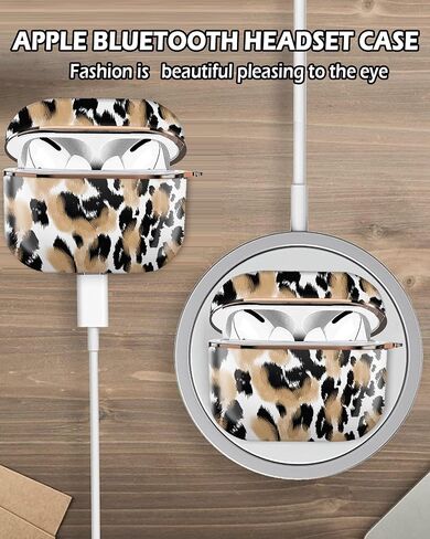 ZEKICE Airpod Pro 2 Case Cute Airpod Pro 2nd Generation Cover Protective Shockproof Hard Cover Shell with Rose Gold Keychain Buds Case for Girl Women Men (Luxury Kawaii Doodle Dog) in Saudi Arabia