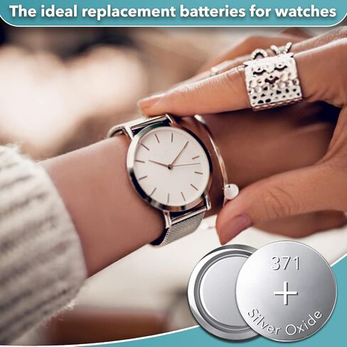 LOOPACELL 371/370 Silver Oxide Watch Battery (5 per Pack) in Kuwait