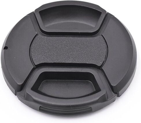 2 عبوة من غطاء عدسة 58 مم مع حارس للعدسات لكاميرا نيكون وكانون وسوني وغيرها من كاميرات DSLR (قرصة مركزية) in Kuwait