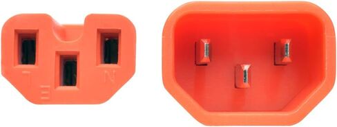 Tripp Lite Heavy Duty Computer Power Cord C14 to C15, 15A, 14 AWG, IEC-320-C14 to IEC-320-C15, 6 Feet / 1.83 Meters, (P018-006) in Kuwait