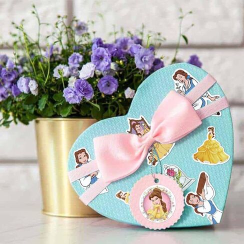 Axlksia 100Pcs Beauty and the Beast Stickers, Cute Stickers for Water Bottles, Laptop, Kindle, Computer, Cars, Reusable Vinyl Stickers and Decals for Teens Gift, Stickers for Kids, Stickers for Adults in Kuwait