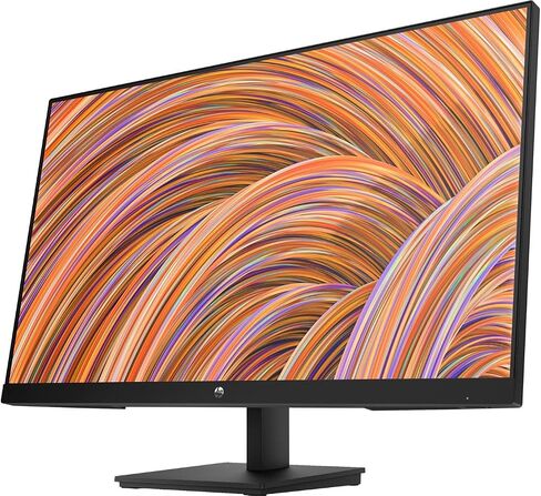 HP 27" FHD IPS (1920x1080) Monitor Bundle with Docztorm Dock, 75 Hz Refresh Rate, 1 HDMI 1.4, 1 Display Port 1.2, 1 VGA, Anti-Glare, Ideal for Office Work, Black (2023 Latest Model) in Saudi Arabia
