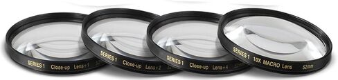 52MM 7PC Filter Set for NIKKOR AF-S DX 35mm f/1.8G Lens, Z 40mm f/2, Canon EOS R10 with 18-45mm, EF-S 24mm f/2.8 Lens - Includes 3 PC Filter Kit (UV-CPL-FLD) and 4PC Close Up Filter Set (+1+2+4+10) in Saudi Arabia