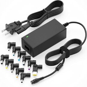 محول الكمبيوتر المحمول العالمي POWSEED شاحن إمداد الطاقة بقدرة 45 وات لأجهزة Dell HP Samsung Asus Acer Sony Toshiba FUJITSU Delta NEC Liteon والمزيد من أجهزة الكمبيوتر المحمولة chromebook Ultrabook Notebook Computer in Kuwait