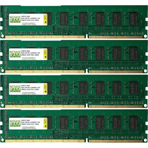 وحدة ذاكرة سطح المكتب 8 جيجابايت (1 × 8 جيجابايت) DDR3-1600 ميجا هرتز PC3-12800 Non-ECC UDIMM 2Rx8 من NEMIX RAM in Kuwait