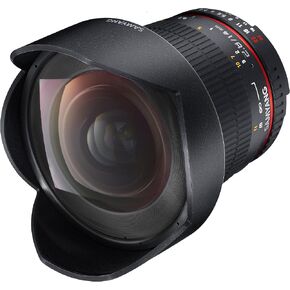 Samyang 14mm F2.8 Full Frame Ultra Wide Angle Lens for Canon EF Mount Cameras with AE Chip, Black, one Size, SYAE14M-C in Kuwait