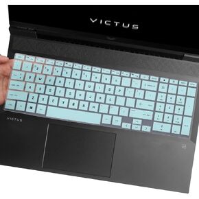 غطاء لوحة المفاتيح لجهاز الكمبيوتر المحمول HP Victus Gaming مقاس 15.6 بوصة 15-fb0028nr/fa0025nr/fa0031dx/fa0747nr 15t-fa000 15z-fb000، الكمبيوتر المحمول HP Victus 16.1 بوصة 16-d0020nr/d0030nr/d1010nr/e0010nr/e0020 Nr حامي واضح… in Kuwait