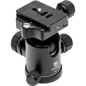 Benro Triple Action Ballhead with PU60 Plate, 35.3 lb. Capacity- Black (B2) in Kuwait