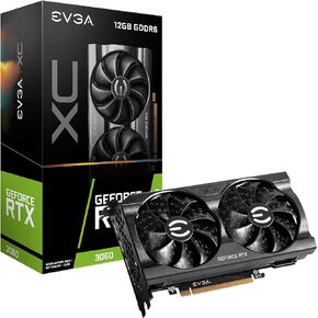 ايفجا جيمنج جيفورس ار تي اكس 3060 اكس سي (12GB Gddr6/Pci Express 4.0/1882Mhz/15000Mhz)، 12G-P5-3657-KR in Kuwait