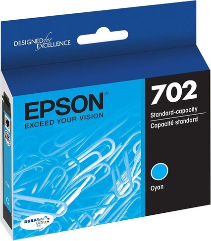 خرطوشة حبر ديوربرايت ألترا سيان بسعة قياسية T702220 من إبسون in Kuwait