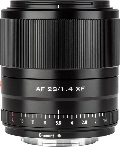 VILTROX 23mm F1.4 XF STM Auto Focus Wide Angle APS-C Prime Lens for Fujifilm Fuji X-Mount Cameras X-A1 X-A7 X-E4 X-H1 X-PRO3 X-T3 X-T4 X-T20 X-T30 X-T200 X-S10,Silver in Saudi Arabia