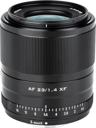 VILTROX 23mm F1.4 XF STM Auto Focus Wide Angle APS-C Prime Lens for Fujifilm Fuji X-Mount Cameras X-A1 X-A7 X-E4 X-H1 X-PRO3 X-T3 X-T4 X-T20 X-T30 X-T200 X-S10,Silver in Saudi Arabia