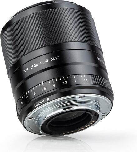 VILTROX 23mm F1.4 XF STM Auto Focus Wide Angle APS-C Prime Lens for Fujifilm Fuji X-Mount Cameras X-A1 X-A7 X-E4 X-H1 X-PRO3 X-T3 X-T4 X-T20 X-T30 X-T200 X-S10,Silver in Saudi Arabia