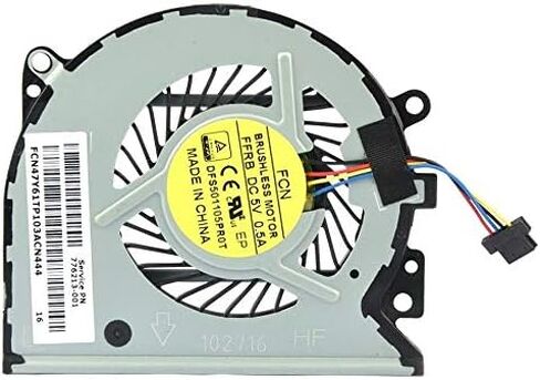 DBParts مروحة تبريد وحدة المعالجة المركزية ل HP بافيليون X360 13-A068CA 13-A072NR 13-A081NR 13-A091NR 13-A110DX 13-A113CL 13-A133CA 13-a150NR 13-a151NR 13-a152NR 13-A155CL 13-A23 3CA 13-A317CL in Saudi Arabia