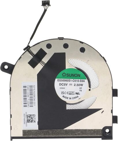 Replacement CPU Cooling Fan for HP Envy X360 15-EW 15-EW0013DX 2-in-1 EG50060S1-C610-S9A N09634-001 in Saudi Arabia