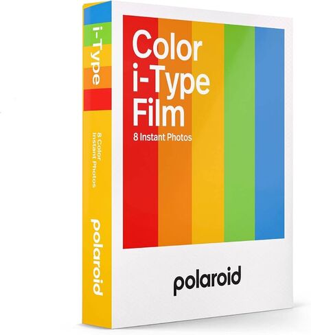 بولارويد فيلم ملون لـ I-Type (8 تعريضات) + فيلم فوري بولارويد اسود وابيض من النوع i (8 صور) + البوم رمادي - يحمل 32 صورة in Saudi Arabia