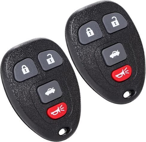 OGATOO Key Fob Replacement for Chevy Chevrolet Malibu Cobalt 2006 2007 2008 2009 2010 2011 2012, Pontiac G5 G6 Grand Prix, Buick Allure Lacross, KOBGT04A 15252034, 4 Button Keyless Entry Remote, 2pc in Saudi Arabia