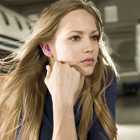Acuvar Fully Wireless Bluetooth 5.1 Rechargeable IPX4 Waterproof Sweatproof Earbud Headphones with Microphone, Micro USB LCD Clock Charging Case Surround Stereo Bass and Noise Cancelling Calls (Pink) in Kuwait