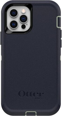 حافظة OtterBox Defender Series بدون شاشة لهاتف iPhone 12 وiPhone 12 Pro (فقط) - الحافظة فقط - تغليف غير للبيع بالتجزئة - Realtree Edge (رسم أسود/Realtree Edge) in Kuwait