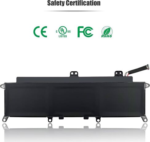 بطارية الكمبيوتر المحمول INTIFO 48Wh PA5278U-1BRS المتوافقة مع Toshiba Portege X30-D X30-E X30-F Tecra X40-D X40-E X40-F Series Notebook [11.4V 4080mAh 3-Cell] in Kuwait