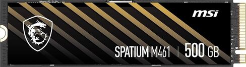 MSI سباتيوم M461 PCIe 4.0 NVMe M.2 500GB SSD داخلي PCIe الجيل الرابع (سباتيوم M461 PCIe 4.0 NVMe M.2 500GB) in Kuwait