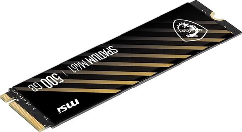 MSI سباتيوم M461 PCIe 4.0 NVMe M.2 500GB SSD داخلي PCIe الجيل الرابع (سباتيوم M461 PCIe 4.0 NVMe M.2 500GB) in Kuwait