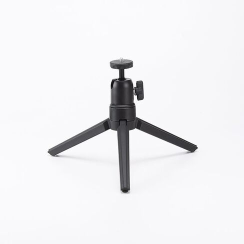 REPABOW Mini Projector Tripod, Desktop Tabletop Stand Tripod for Projectors, DSLR Cameras, Webcams, Gimbal Handle Grip Stabilizer - Angle Adjustable, Black in Saudi Arabia