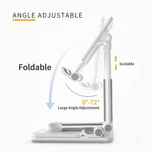 حامل موبايل قابل للطي، حامل موبايل قابل للتعديل، ثابت ومحمول من ايكواليتي جريتر ذان ديفيجن in Kuwait