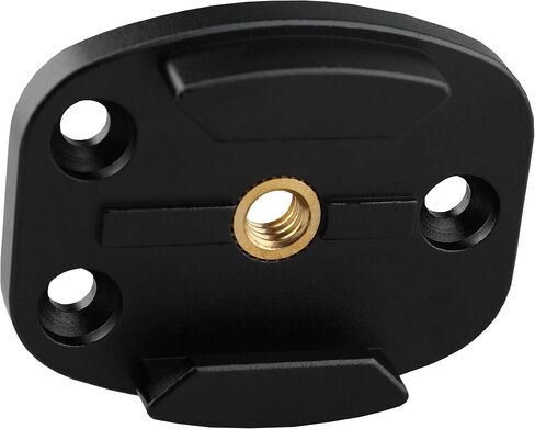 QR Mount with Pilot Holes – All Metal, Versatile Quick Release Plate with 1/4"-20 Tripod Screw Compatible with GoPro Hero3/3+/4/5/6/7/8 in Saudi Arabia