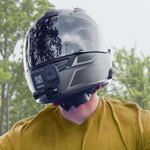 هاويو حامل لاصق لكاميرا جو برو مع وسادة لاصقة 3M متوافق مع جوبرو هيرو 10، 9، 8، 7، 6، 5، 4، 3+، 3، ماكس، سيشن، اكاسو، SJ4000 (4X منحني، 2X مقعد تثبيت مسطح) in Kuwait