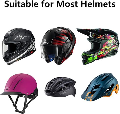 هاويو حامل لاصق لكاميرا جو برو مع وسادة لاصقة 3M متوافق مع جوبرو هيرو 10، 9، 8، 7، 6، 5، 4، 3+، 3، ماكس، سيشن، اكاسو، SJ4000 (4X منحني، 2X مقعد تثبيت مسطح) in Kuwait